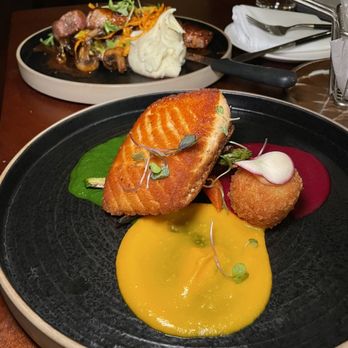 Tavern 157 - Slow Baked Salmon - Lounges Near Me - Flushing, New York Tavern 157 - Slow Baked Salmon - Lounges Near Me - Flushing, New York