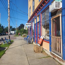 Exterior outside entrance of Barrio Bakery & Cafe - Burlington, Vermont Exterior outside entrance of Barrio Bakery & Cafe - Burlington, Vermont