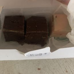 Chocolate mint, chewy chocolate praline, and cotton candy fudge. Best fudge at the shore! Chocolate mint, chewy chocolate praline, and cotton candy fudge. Best fudge at the shore!
