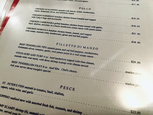 Menu photo 5 Vito's Ristorante Oklahoma City, OK Menu photo 5 Vito's Ristorante Oklahoma City, OK