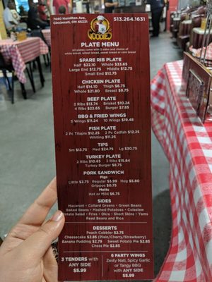 Menu photo 3 Goodies Cincinnati, OH