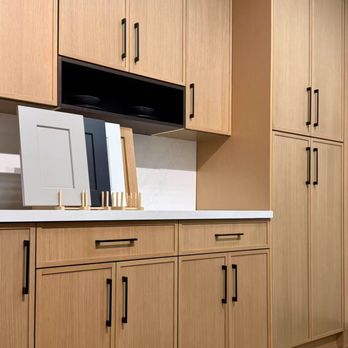Muli House Cabinets - White Oak Slim Shaker Frameless Cabinets - Cabinetry Near Me - Pomona, California Muli House Cabinets - White Oak Slim Shaker Frameless Cabinets - Cabinetry Near Me - Pomona, California