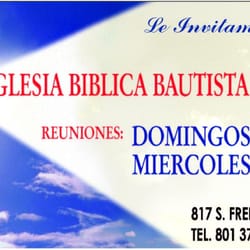 Iglesia Biblica Bautista El Faro - Servicios Domingos 10 AM