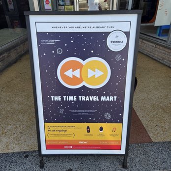 Echo Park Time Travel Mart - Sign outside the door - Community Service/Non-Profit Near Me - Los Angeles, California