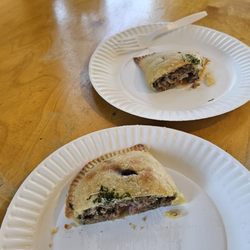 B J Bull Bakery - The beef and mushroom pastie. I will be back for more of these delicious delights.