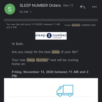 Sleep Number - Second delivery confirmation - Home Decor Near Me - Apple Valley, Minnesota Sleep Number - Second delivery confirmation - Home Decor Near Me - Apple Valley, Minnesota