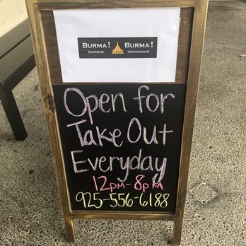 Burma Burma - Open for take out only 3/22/2020 - Burmese Near Me - Dublin, California