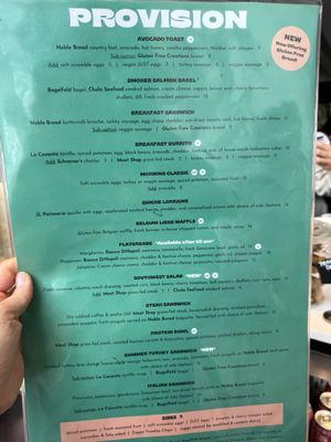 Menu photo 2 Provision Phoenix, AZ