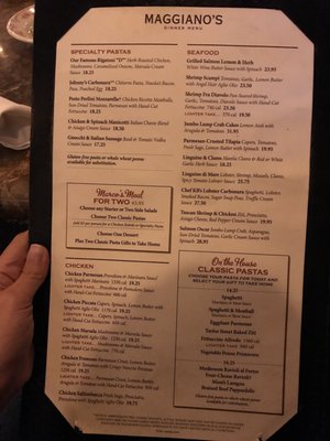 Menu photo 8 Maggiano's Friendswood, TX