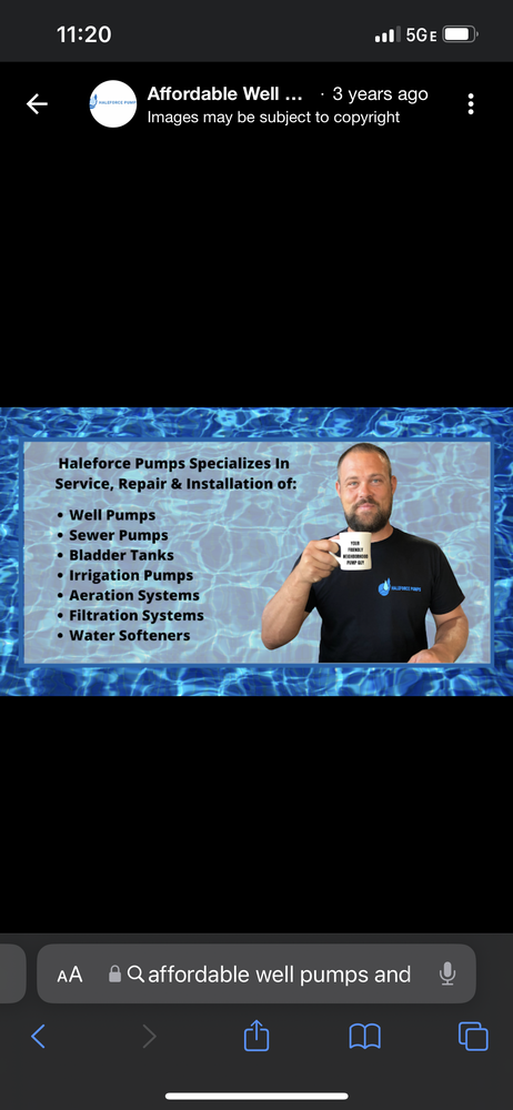 Slide of Haleforce Services