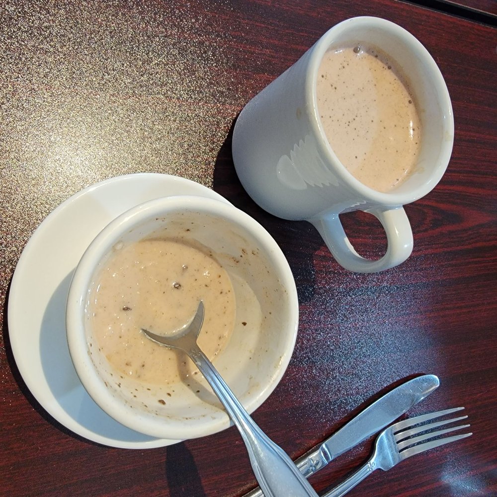 Nellie's - Chocolate Chai and coconut oatmeal.  100% have to do again - Breakfast & Brunch Near Me - Chicago, Illinois