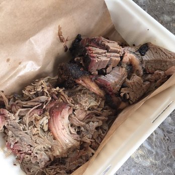 Dickey's Barbecue Pit - 1/2 lb pulled pork and 1/2 brisket from Picnic Pack - American Near Me - Kapolei, Hawaii Dickey's Barbecue Pit - 1/2 lb pulled pork and 1/2 brisket from Picnic Pack - American Near Me - Kapolei, Hawaii