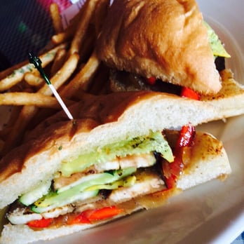 Tavern Grille - Grilled Veggies on a fresh Ciabatta! Soooo good! - American Near Me - Murrieta, California