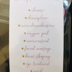 Details about the facial