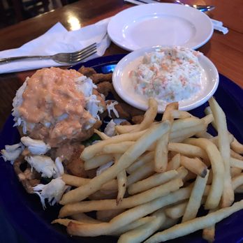 Sandbar & Grille - Tonight's special crab on top of crab with more crab - Seafood Near Me - Buxton, North Carolina Sandbar & Grille - Tonight's special crab on top of crab with more crab - Seafood Near Me - Buxton, North Carolina