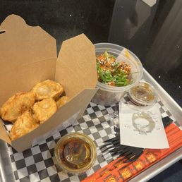 Mac & Cheese  Firecracker Tempura Bites