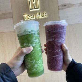 Tea Hut - Emerald Grape And Sable Grape - Bubble Tea Near Me - San Francisco, California Tea Hut - Emerald Grape And Sable Grape - Bubble Tea Near Me - San Francisco, California