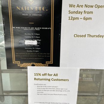 Nails Etc - Hours - Nail Technicians Near Me - Atlanta, Georgia