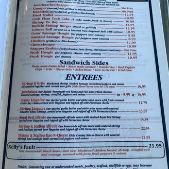 The Crab Plant - Menu - Seafood Markets Near Me - Crystal River, Florida The Crab Plant - Menu - Seafood Markets Near Me - Crystal River, Florida