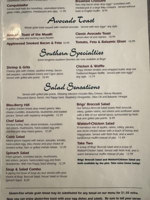 Menu photo 3 Brigs at the Crossing Cary, NC
