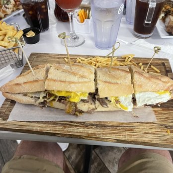 Pannes - Steak egg and cheese sandwich. - Breakfast & Brunch Near Me - San Juan, Puerto Rico Pannes - Steak egg and cheese sandwich. - Breakfast & Brunch Near Me - San Juan, Puerto Rico