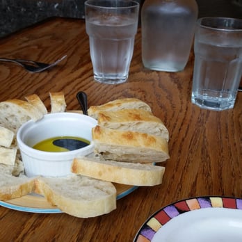 Fulio's - Bread with oil and vinegar. Comes with a refill of bread! - Italian Near Me - Astoria, Oregon