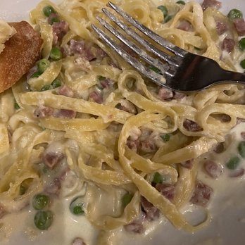 Mezza Luna Bistro - Fettucine Carbonara - Italian Near Me - Allendale, New Jersey