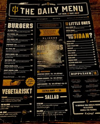 Menu photo 1 Hell's Burger Borås, O