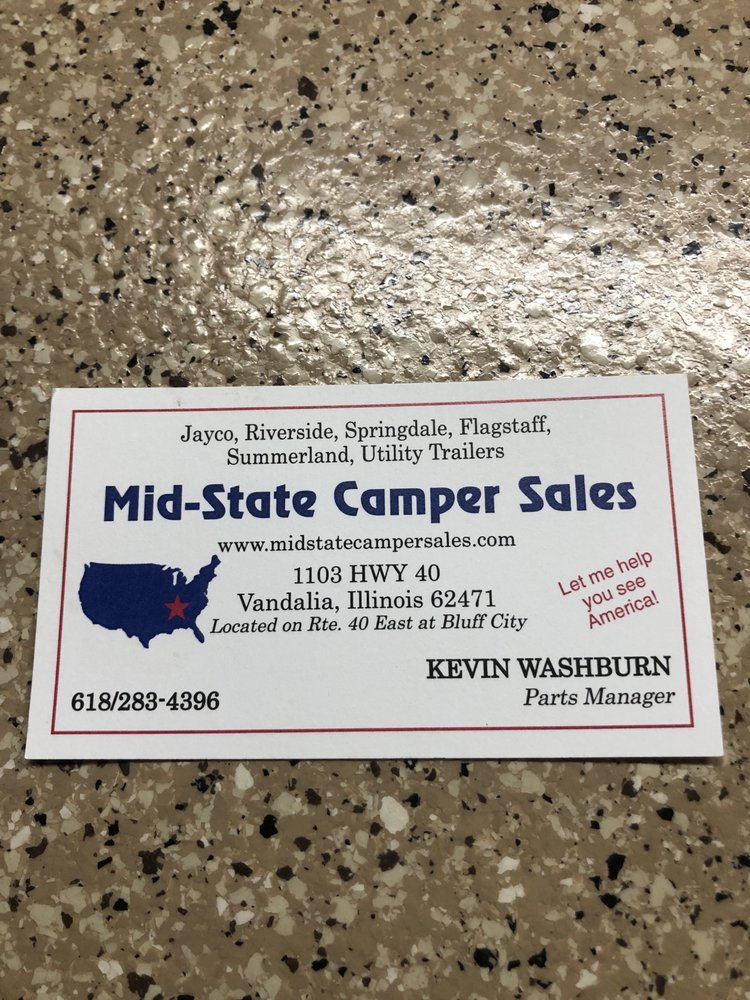 MIDSTATE CAMPER SALES Updated September 2024 17 Photos 1103 Us 40, Vandalia, Illinois