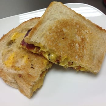 Sympathy For the Deli - Bacon and Pimiento Grilled cheese, with caramelized onions - Delis Near Me