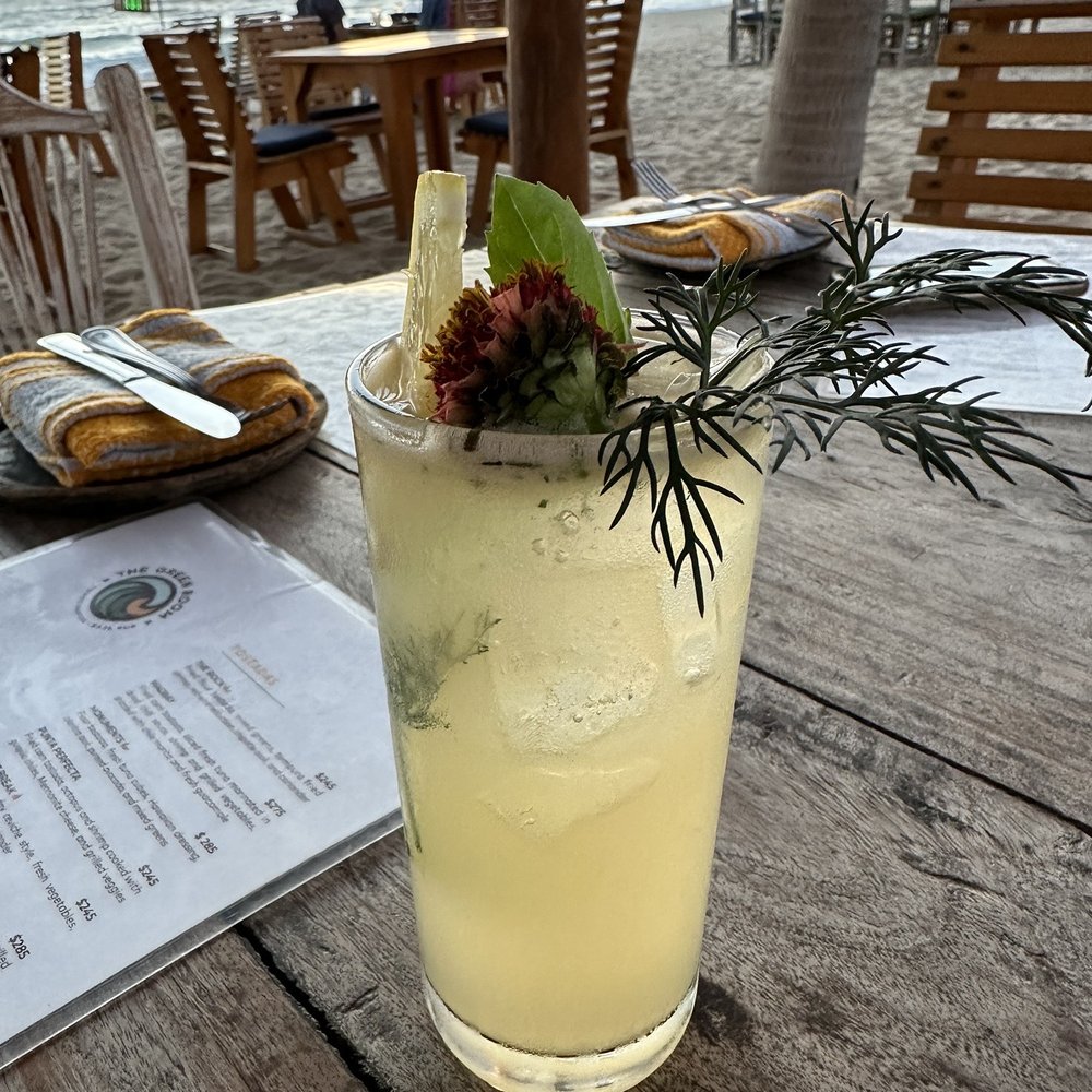 The Green Room - Beautiful cocktail. The Benny. - Seafood Near Me - Todos Santos, BCS The Green Room - Beautiful cocktail. The Benny. - Seafood Near Me - Todos Santos, BCS
