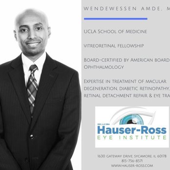 Hauser-Ross Eye Institute - Dr. Wendewessn Amde, MD - Laser Eye Surgery/Lasik Near Me - Sycamore, Illinois Hauser-Ross Eye Institute - Dr. Wendewessn Amde, MD - Laser Eye Surgery/Lasik Near Me - Sycamore, Illinois