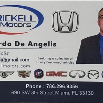 Brickell Honda - Business card - Car Dealers Near Me - Miami, Florida