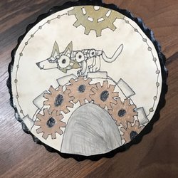 Moxiebox Art - Spinning Steampunk Art