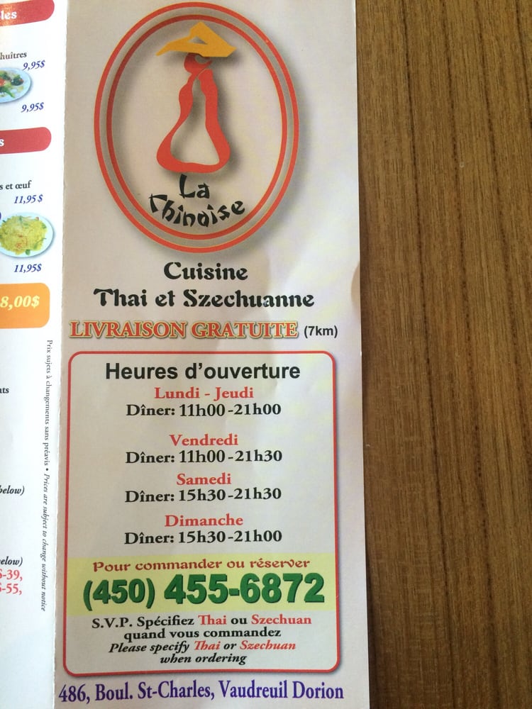 LA CHINOISE - Updated June 2026 - 15 Photos - 486 Boulevard Saint ...