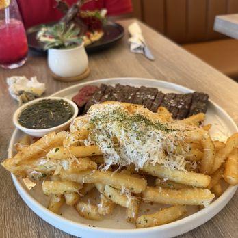 Shape Bakery - Skirt steak with truffle potatoes - Coffee & Tea Near Me - Miramar, Florida