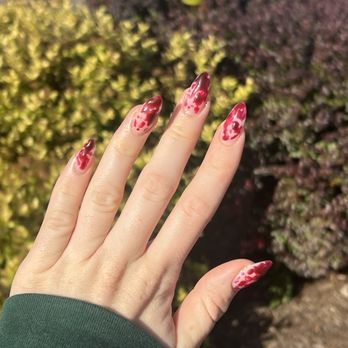 Naku Nails Designs - Halloween blood nails - Nail Salons Near Me - South Burlington, Vermont Naku Nails Designs - Halloween blood nails - Nail Salons Near Me - South Burlington, Vermont