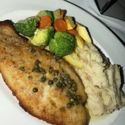 Sole piccata- a great comfort food option. Sole piccata- a great comfort food option.