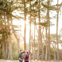 Marie Alanis Photography - The photograph shows just how much fun we had and how well Marie was able to capture the lighting between the trees.