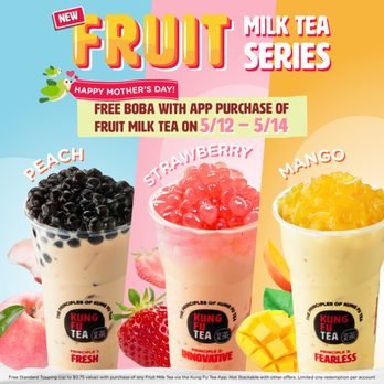 Kung Fu Tea - Bubble Tea Near Me - Libertyville, Illinois
