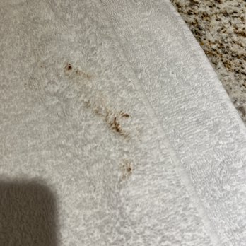Sonesta Select Camarillo - Dirty towels in hotel room at Sonesta Select - Hotels Near Me - Camarillo, California Sonesta Select Camarillo - Dirty towels in hotel room at Sonesta Select - Hotels Near Me - Camarillo, California