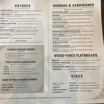 Southern Social - Menu part 2 - Southern Near Me - Eagan, Minnesota