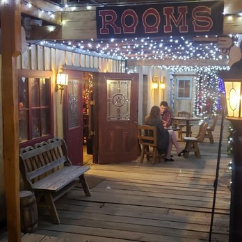 Old West Christmas Light Fest - Saloon - Festivals Near Me - Boerne, Texas
