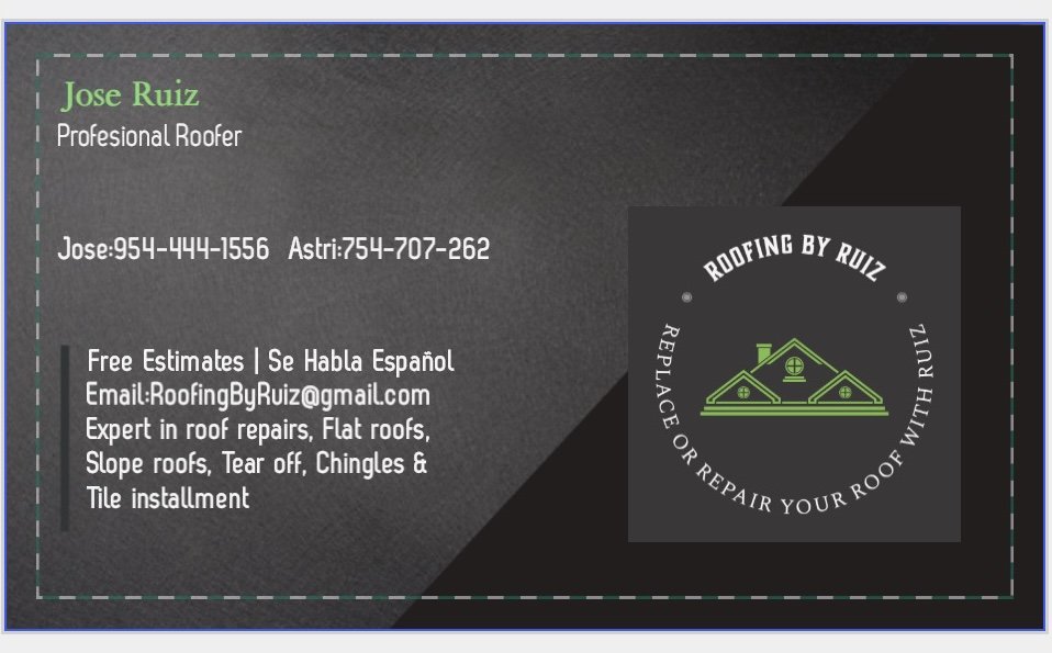 Slide of Ruiz Roofing