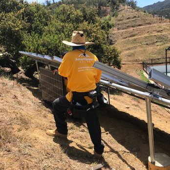 AmeriGreen Solar - AmeriGreen Solar Crew Installing a ground mount solar system in Agoura, CA ! - Solar Installation Near Me - Studio City, California AmeriGreen Solar - AmeriGreen Solar Crew Installing a ground mount solar system in Agoura, CA ! - Solar Installation Near Me - Studio City, California