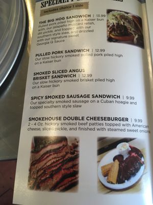Menu photo 7 Smoked Bbq Key West, FL