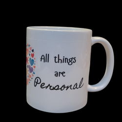 Black Sheep Personalized Gifts - Back side of "With Love mug