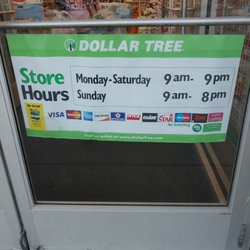 Dollar Tree - Hours