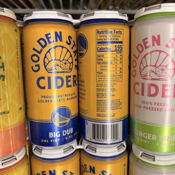 Deer Park Wine & Spirits - Warriors themed Golden State Ciders - Beer, Wine & Spirits Near Me - Aptos, California