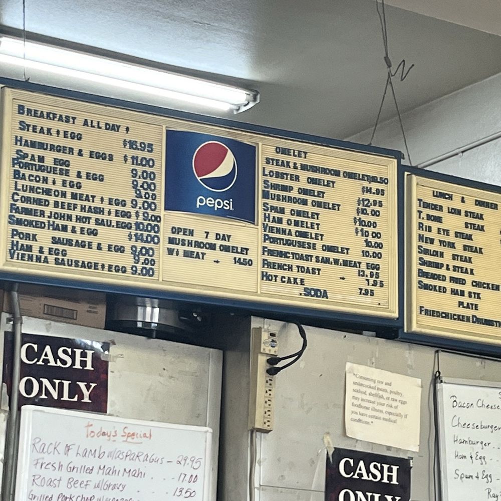 Ray's Café - Menu pic, chk cutlet for $10!!! - American Near Me - Honolulu, Hawaii Ray's Café - Menu pic, chk cutlet for $10!!! - American Near Me - Honolulu, Hawaii